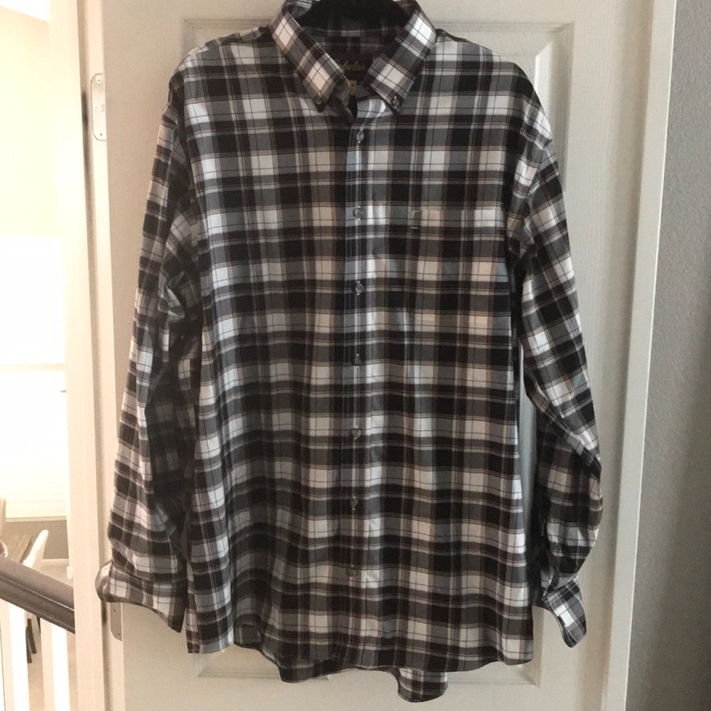 Cabela’s button down long sleeve shirt XLT